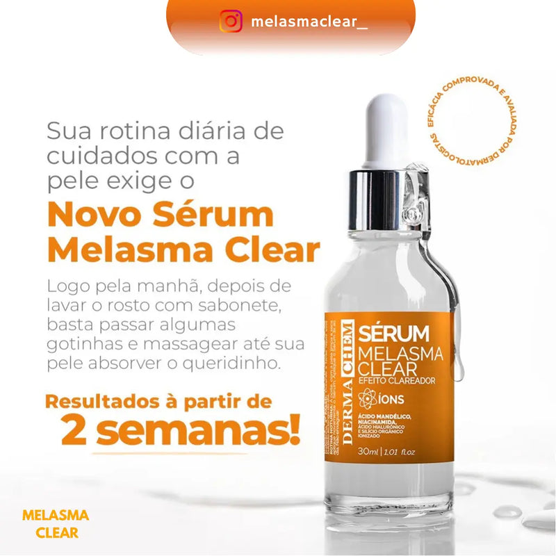 3 Sérum Facial Skin Care MELASMA CLEAR  30ML Melasma Clear