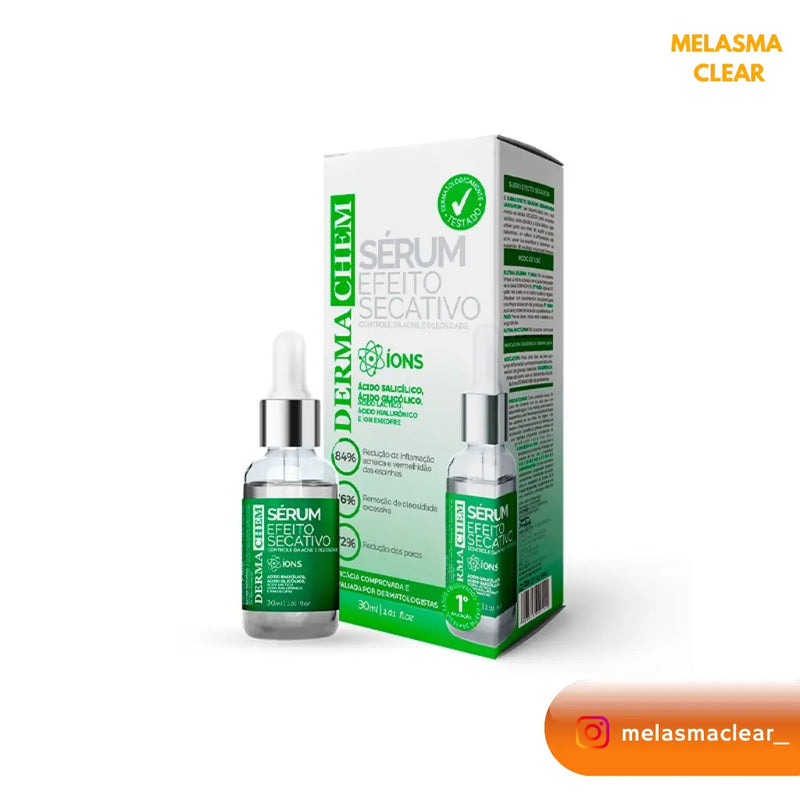 Kit Completo Skin Care Efeito Secativo Antioleosidade Facial & Corporal Melasma Clear